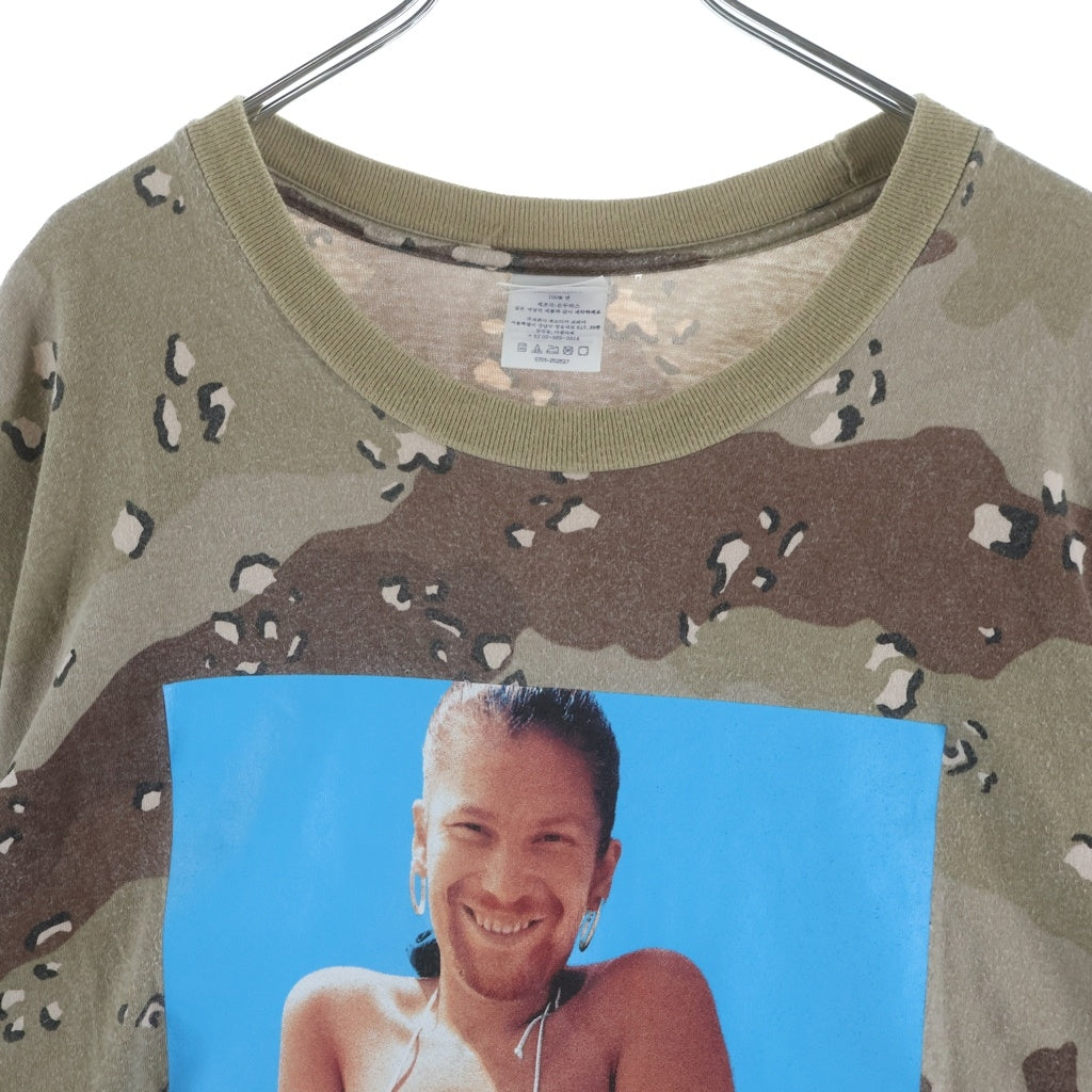 SUPREME(シュプリーム) 25SS ×Aphex Twin Windowlicker Tee エイフェックス ツイン ウィンドウリッカー フロントフォトプリント カモ柄 半袖Tシャツ カットソー カーキ
