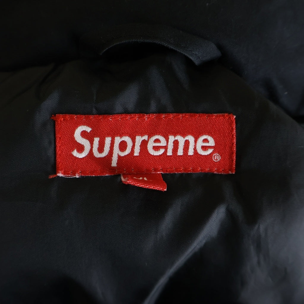 SUPREME(シュプリーム) 16AW Astronaut Puffy Jacket アストロノーツ バックプリント パフィー ダウンジャケット ブラック
