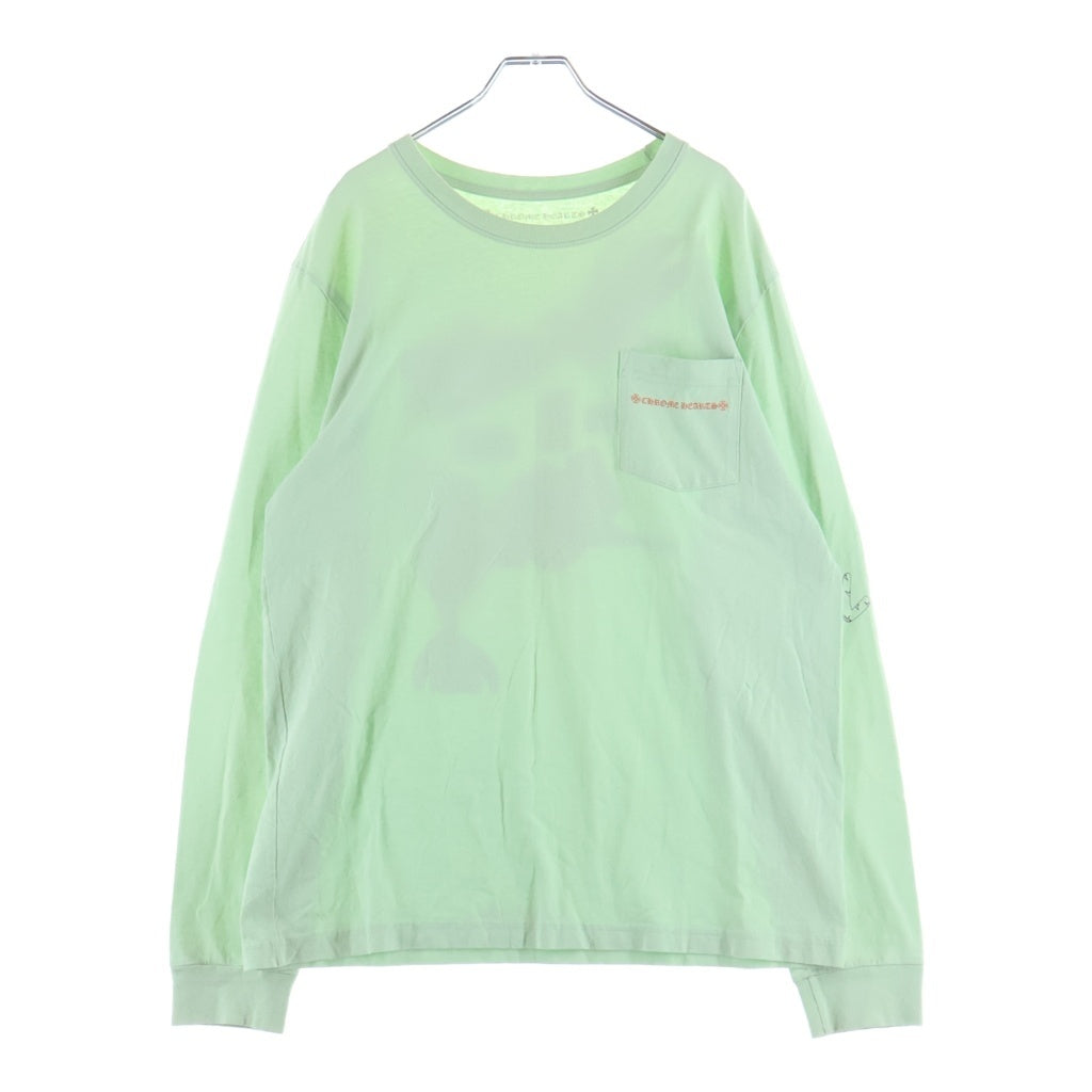 CHROME HEARTS(クロムハーツ) ×MATTY BOY PPO SEAFORM GRN マッティボーイ シーフォームグリーン クルーネック ロングスリーブTシャツ カットソー ライムグリーン