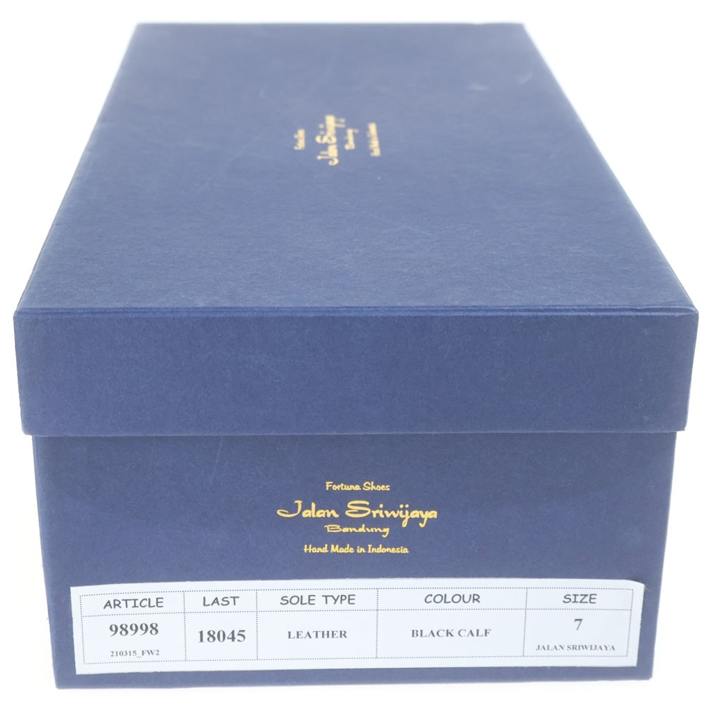 Jalan Sriwijaya(ジャランスリワヤ) 98998 コインローファー 革靴 ブラック UK7/26cm
