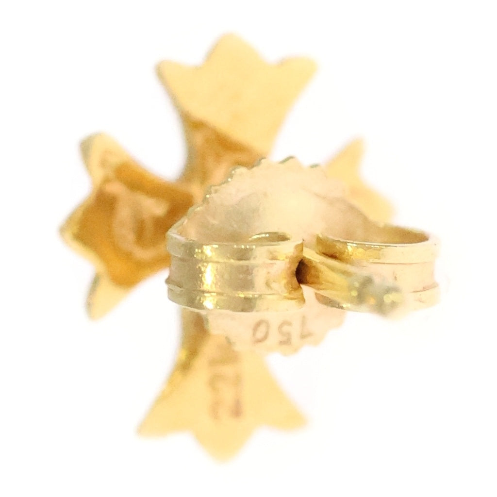 CHROME HEARTS(クロムハーツ) 22K No2 CH CRS CHクロススタッドピアス ゴールド