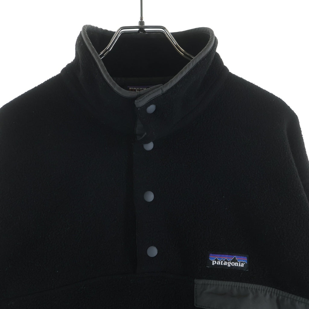 PATAGONIA(パタゴニア) 19AW Synchilla Snap-T シンチラ スナップT ハーフボタン フリース ジャケット ブラック 25580