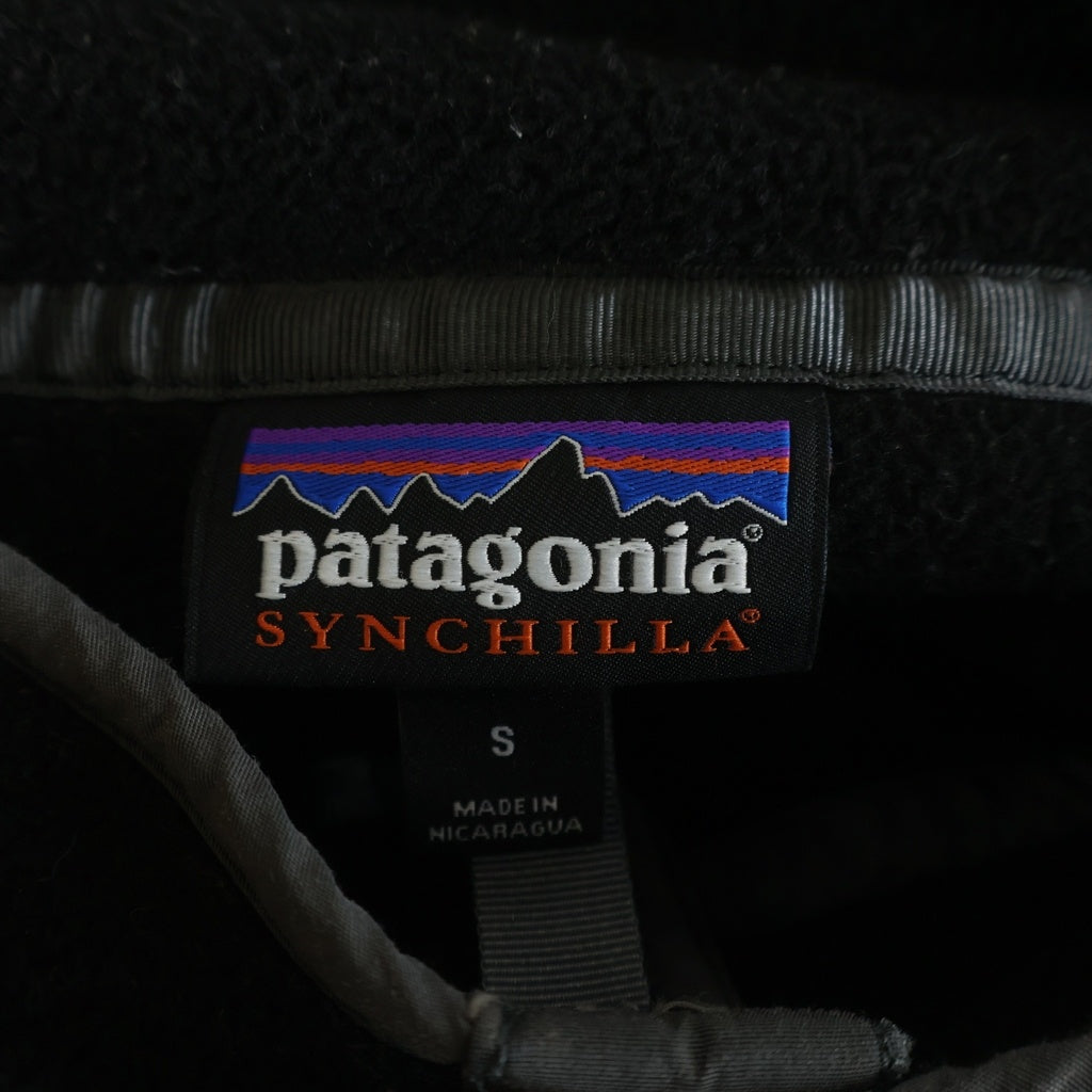 PATAGONIA(パタゴニア) 19AW Synchilla Snap-T シンチラ スナップT ハーフボタン フリース ジャケット ブラック 25580