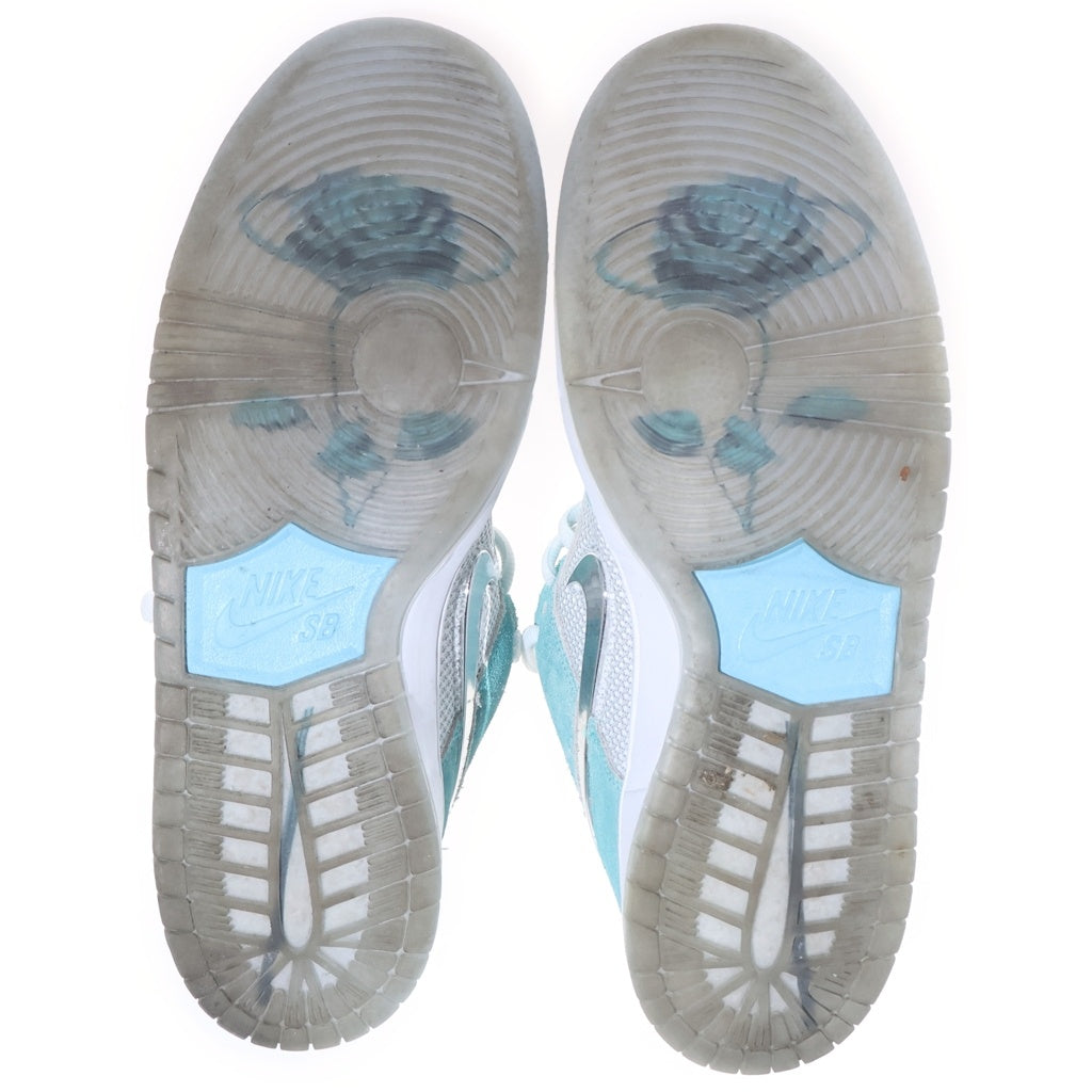 NIKE SB(ナイキエスビー) ×APRIL SKATEBOARDS Dunk Low Pro QS エイプリルスケートボード ダンクロー ローカットスニーカー ホワイト/グリーン US12.5/29.5cm FD2562-400