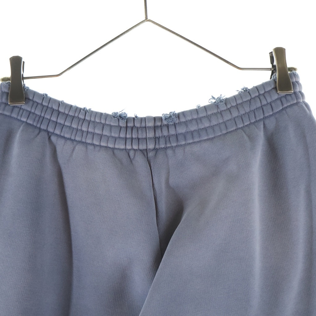 BALENCIAGA(バレンシアガ) SEE NOW BUY Baggy Sweatpants ロゴプリント バギースウェットパンツ ネイビー 787357 TQVF2