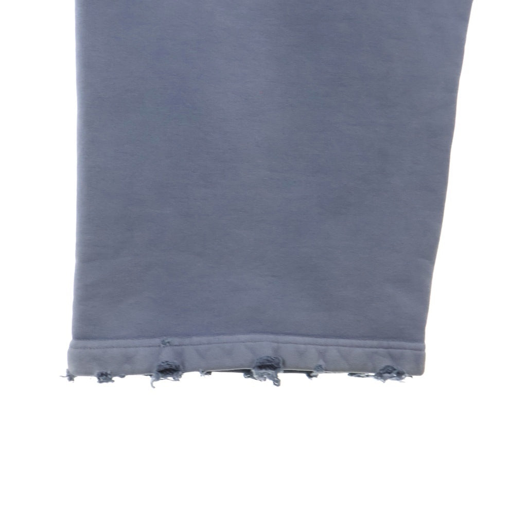BALENCIAGA(バレンシアガ) SEE NOW BUY Baggy Sweatpants ロゴプリント バギースウェットパンツ ネイビー 787357 TQVF2