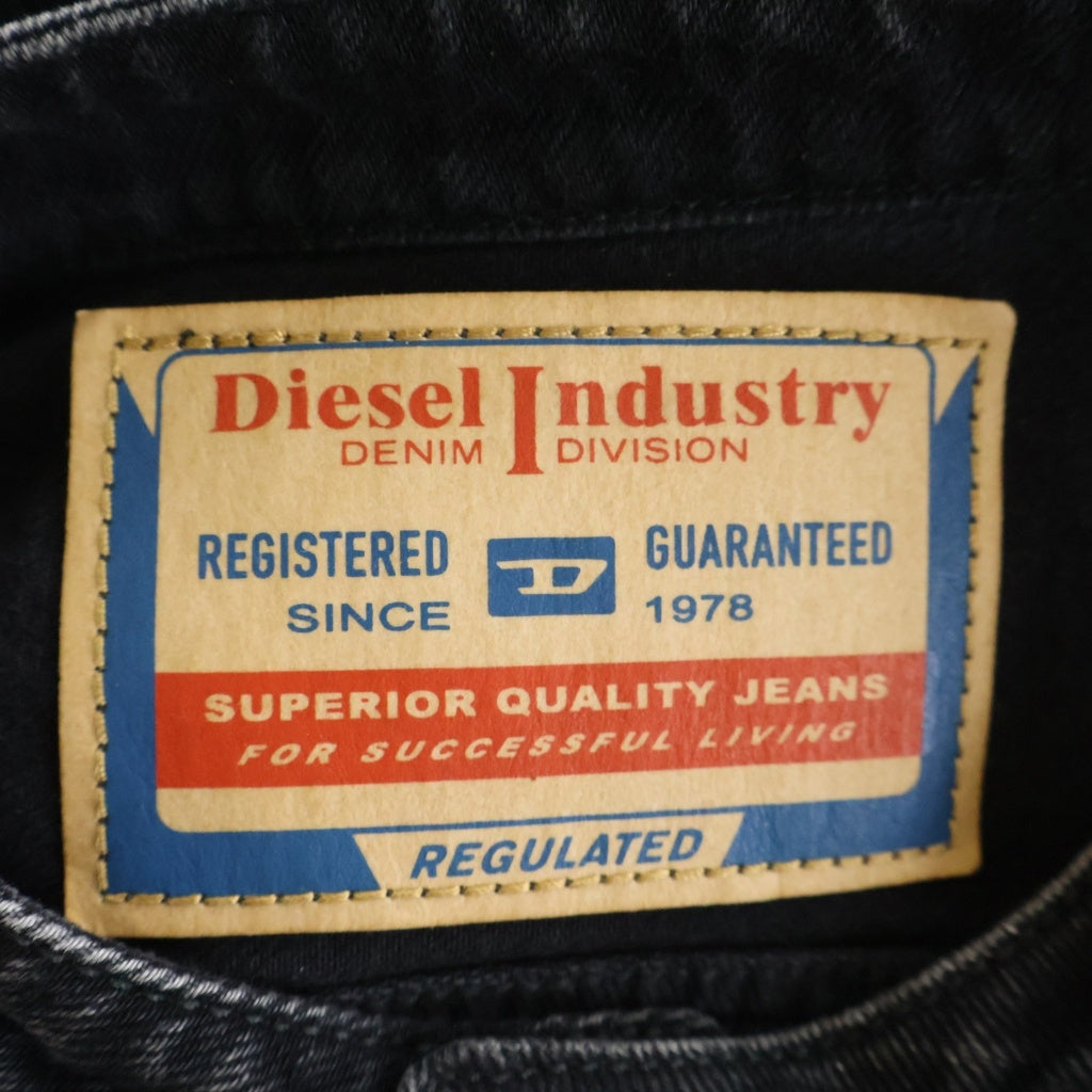 DIESEL(ディーゼル) D-GLORY Denim Jacket D-グローリー デニム ジャケット ブラック A11574