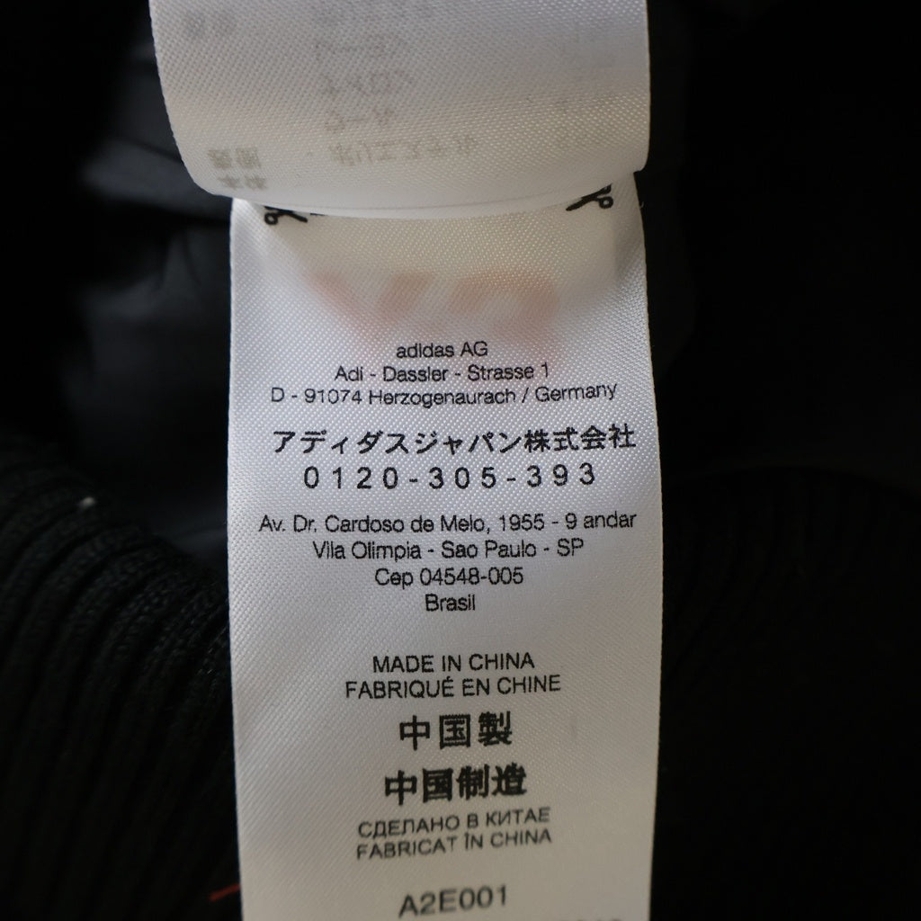Y-3(ワイスリー) LETTERMAN JKT レターマン グラフィックロゴ アームレザー スタジャン ブラック IQ2133
