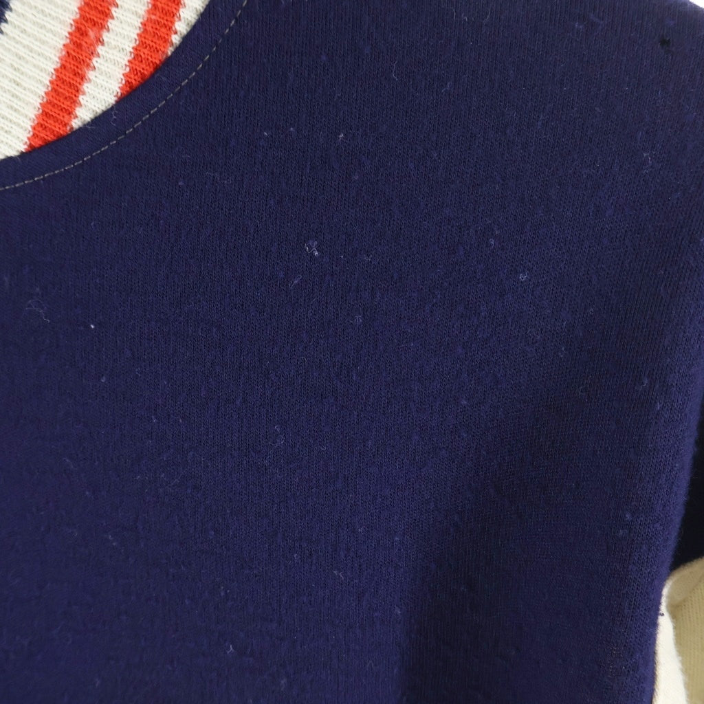 FILA(フィラ) 70s Bjon Borg フロントロゴ刺繍 トラックジャケット ネイビー