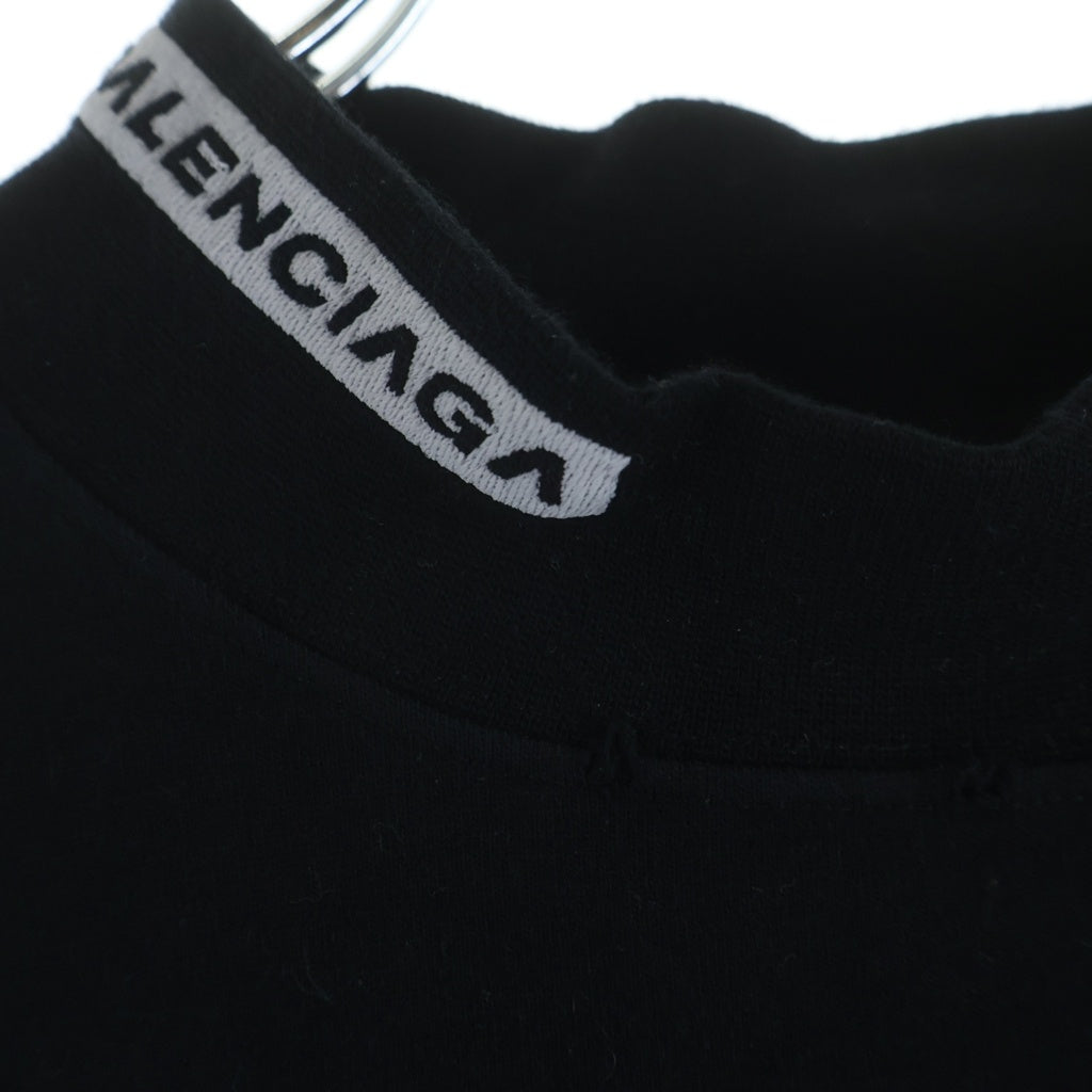 BALENCIAGA(バレンシアガ) 23SS TOP LEAGUE L/S T-shirt トップリーグ 両面プリント 長袖Tシャツ カットソー ブラック 767879 TPVE9