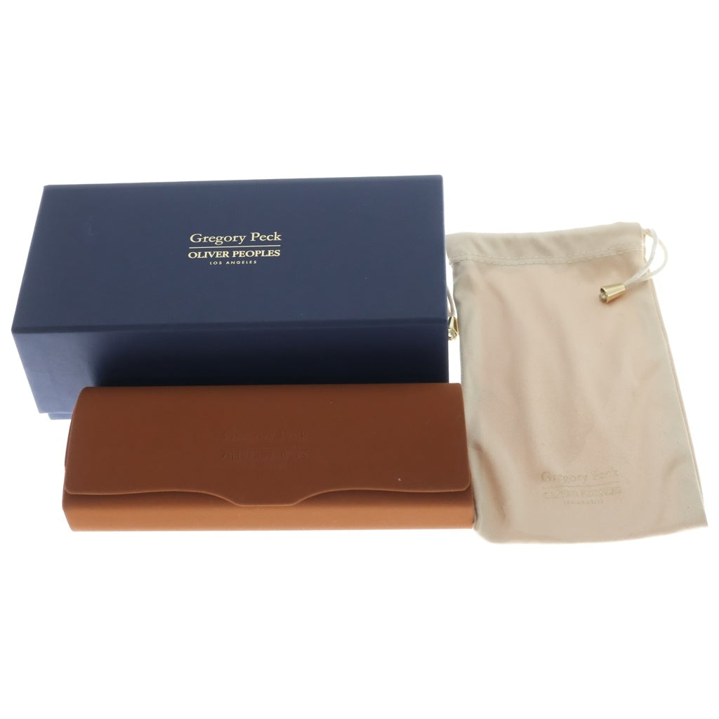 OLIVER PEOPLES(オリバーピープルズ) GREGORY PECK SUN グレゴリーペックサン オーバルフレーム サングラス 眼鏡 アイウェア ブラック OV5217S 1031P2