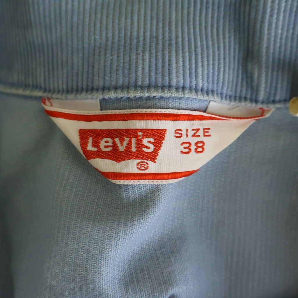 Levi's(リーバイス) 70s CORDUROY JACKET コーデュロイ ボタンジャケット サックスブルー 70505-1512
