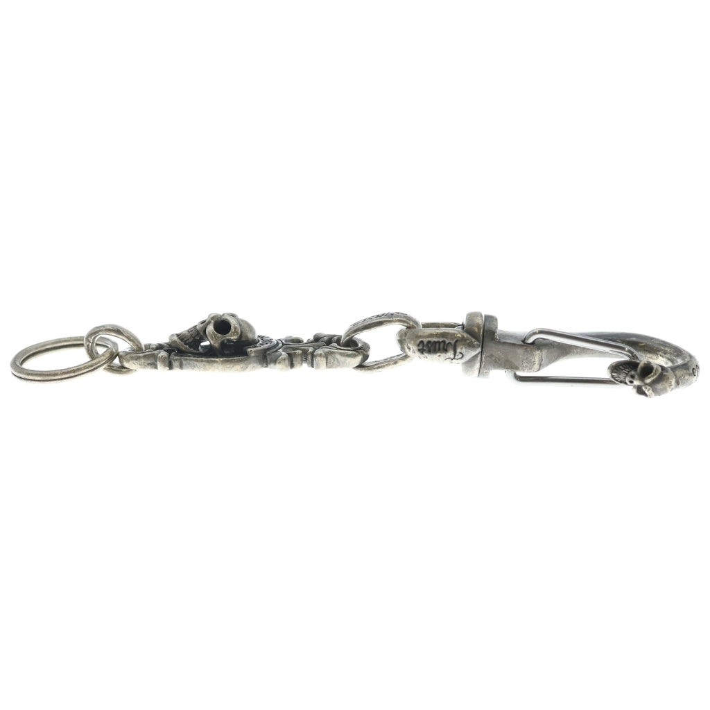 Bill Wall Leather/BWL(ビルウォールレザー) ×CRIME Crip Skull Horseshoe Pendant Top クライミー スカルクリップ スカル ホースシュー キーチェーン シルバー