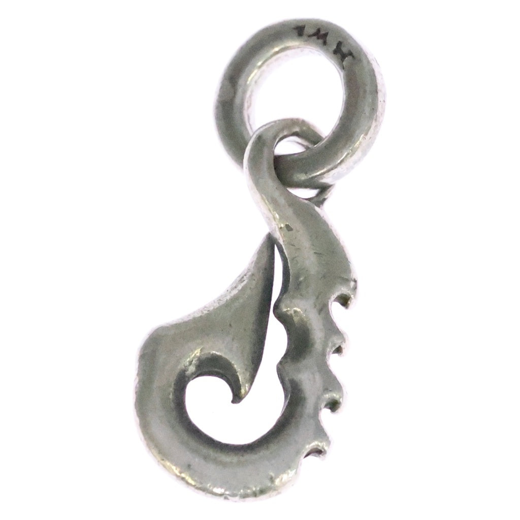 Bill Wall Leather/BWL(ビルウォールレザー) FISH HOOK フィッシュ フック ベイル ペンダントトップ シルバー