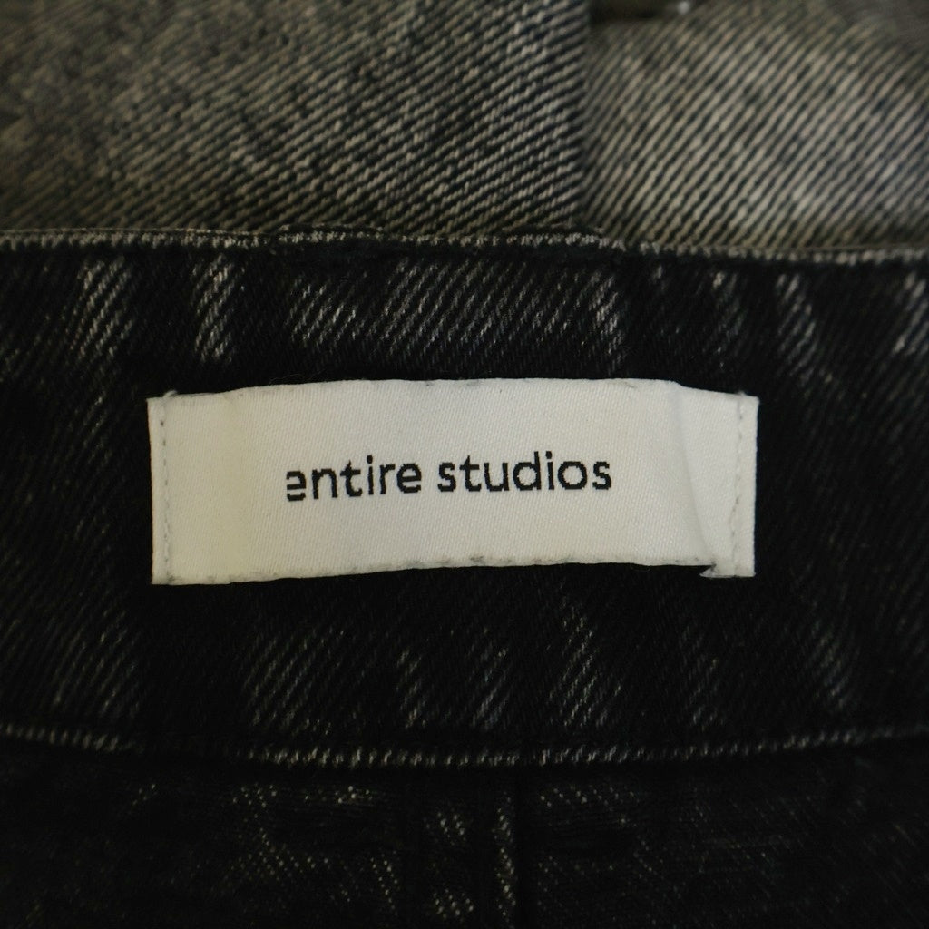 entire studios(エンタイア スタジオ) Assent Denim Pants アセント デニム パンツ ブラック