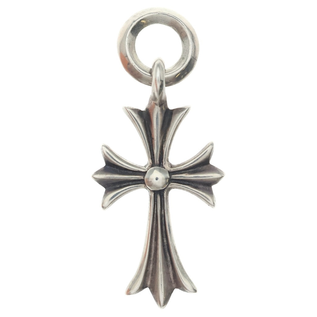 CHROME HEARTS(クロムハーツ) TINY CH CROSS タイニーCHクロス チャーム ネックレストップ シルバー BCA382