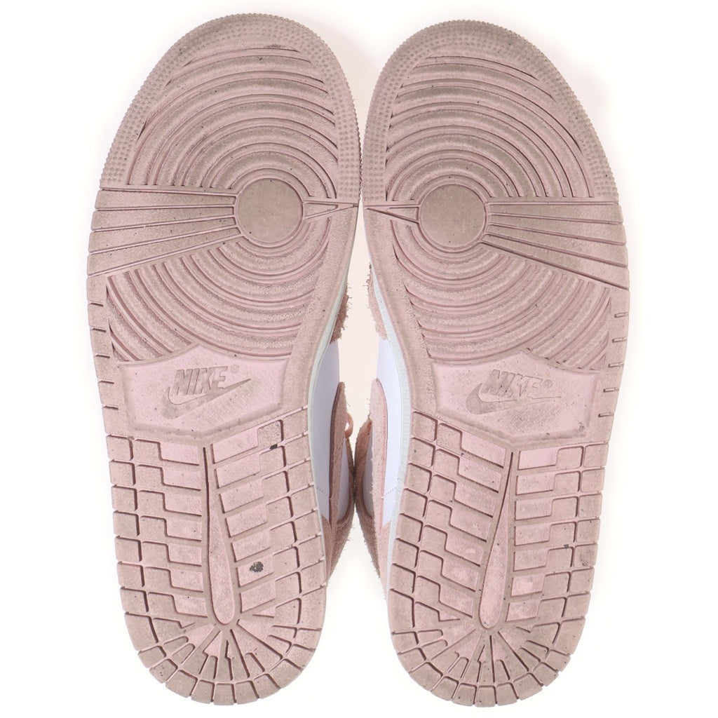 NIKE(ナイキ) AIR JORDAN 1 MID SE PASTEL PINK エアジョーダン1 ミッド パステルピンク ミッドカットスニーカー ピンク US8.5/26.5cm FN5215-161
