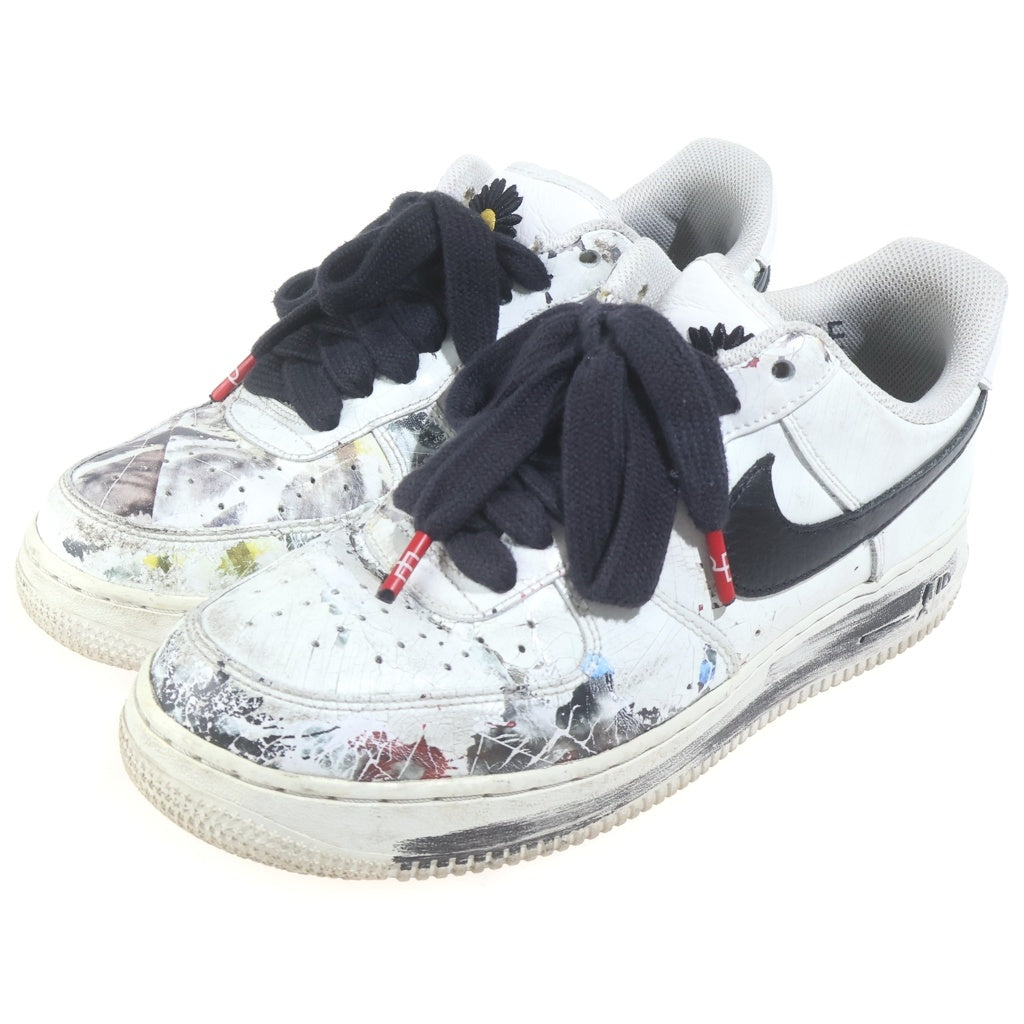 NIKE(ナイキ) ×PEACEMINUSONE AIR FORCE1 07 PARANOISE ピースマイナスワン エアフォース1 パラノイズ ローカットスニーカー ホワイト US9/27cm DD3223-100