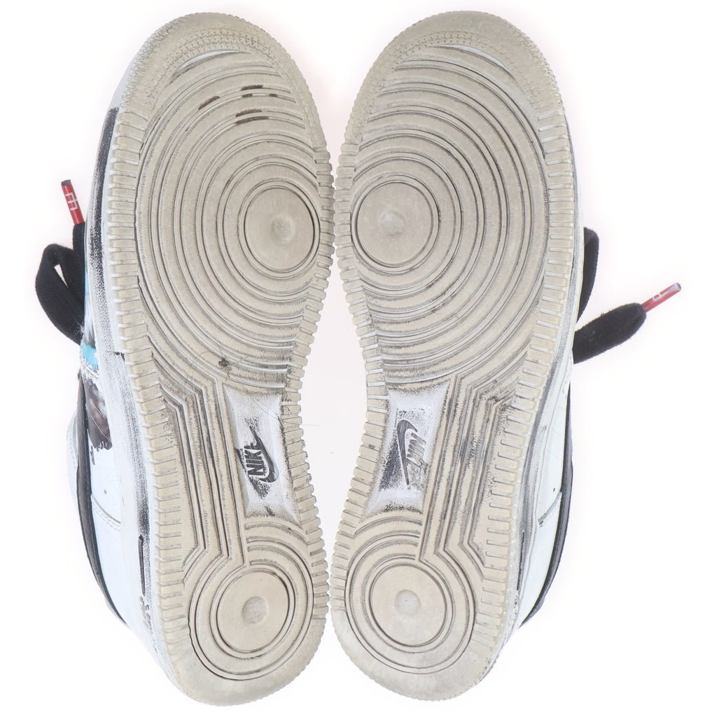 NIKE(ナイキ) ×PEACEMINUSONE AIR FORCE1 07 PARANOISE ピースマイナスワン エアフォース1 パラノイズ ローカットスニーカー ホワイト US9/27cm DD3223-100