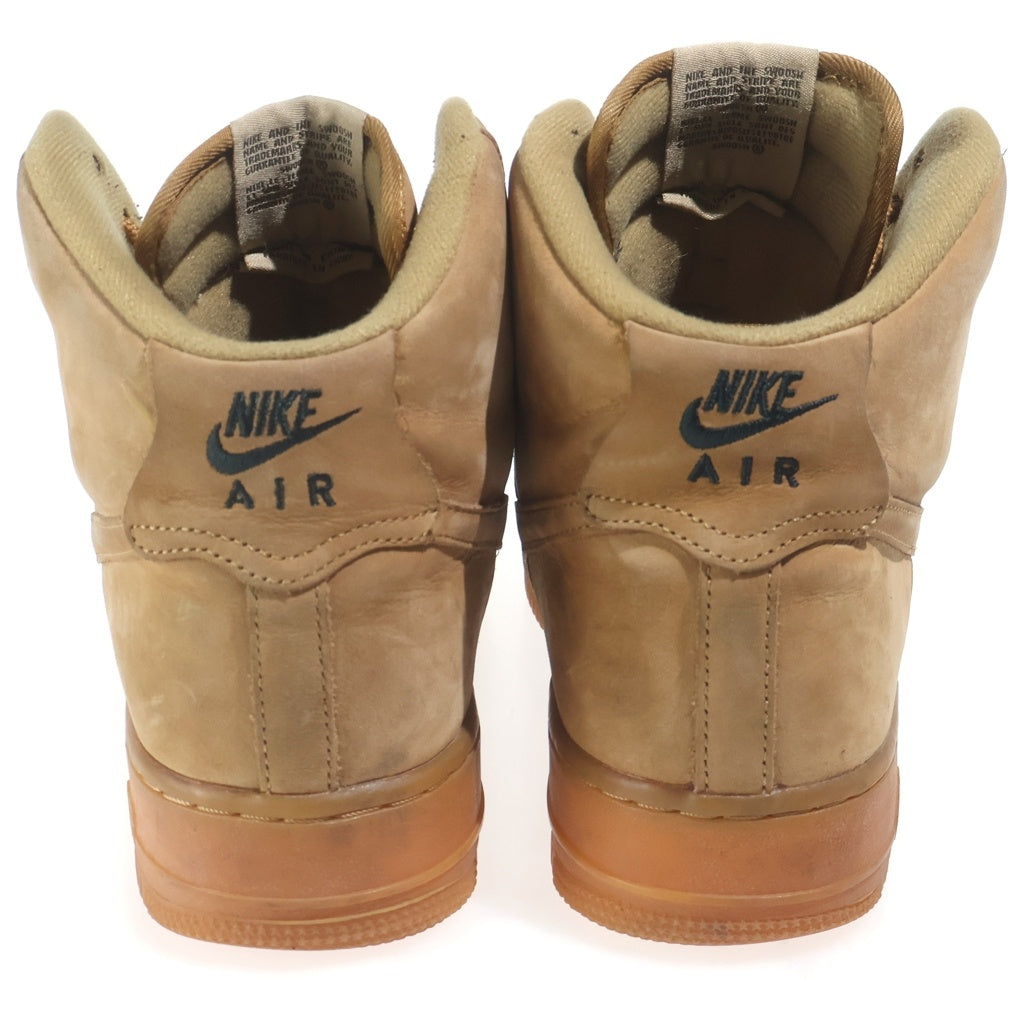 NIKE(ナイキ) AIR FORCE 1 HIGH Flax (2017) エアフォース1 ハイ フラックス ハイカットスニーカー ベージュ US10/28cm 882096-200