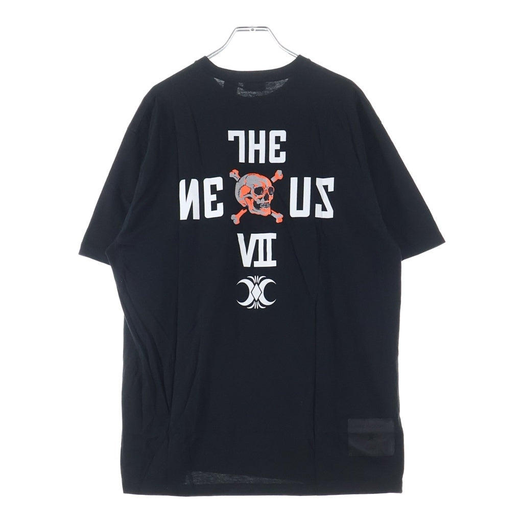 BROOKS BROTHERS(ブルックス ブラザーズ) ×NEXUS7 ネクサスセブン 両面スカルプリント 半袖Tシャツ カットソー ブラック