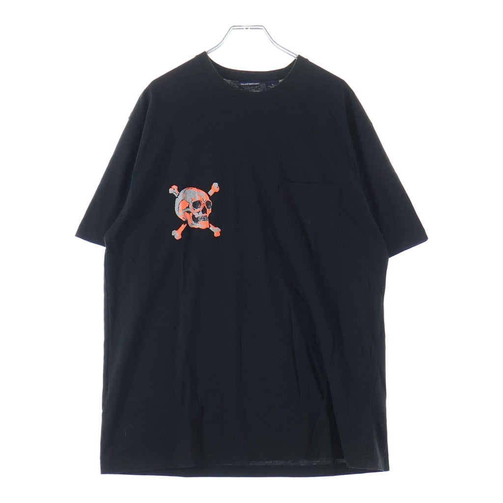 BROOKS BROTHERS(ブルックス ブラザーズ) ×NEXUS7 ネクサスセブン 両面スカルプリント 半袖Tシャツ カットソー ブラック