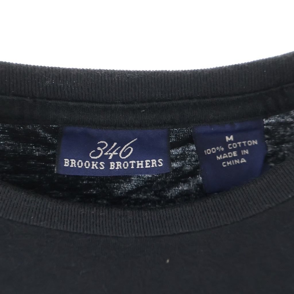 BROOKS BROTHERS(ブルックス ブラザーズ) ×NEXUS7 ネクサスセブン 両面スカルプリント 半袖Tシャツ カットソー ブラック