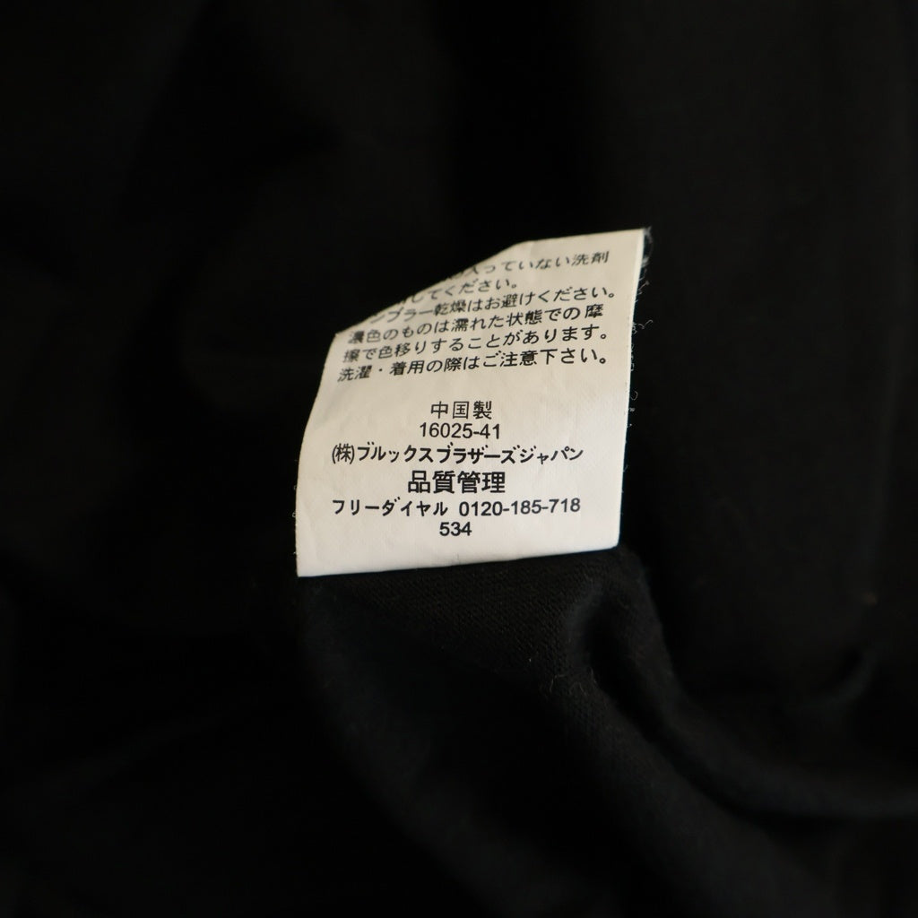 BROOKS BROTHERS(ブルックス ブラザーズ) ×NEXUS7 ネクサスセブン 両面スカルプリント 半袖Tシャツ カットソー ブラック