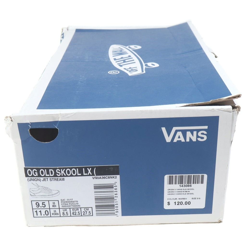 VANS(ヴァンズ) ×UNION OLD SKOOL ユニオン オールドスクール キャンバス ローカットスニーカー ベージュ US9.5/27.5cm VN0A36C8NK