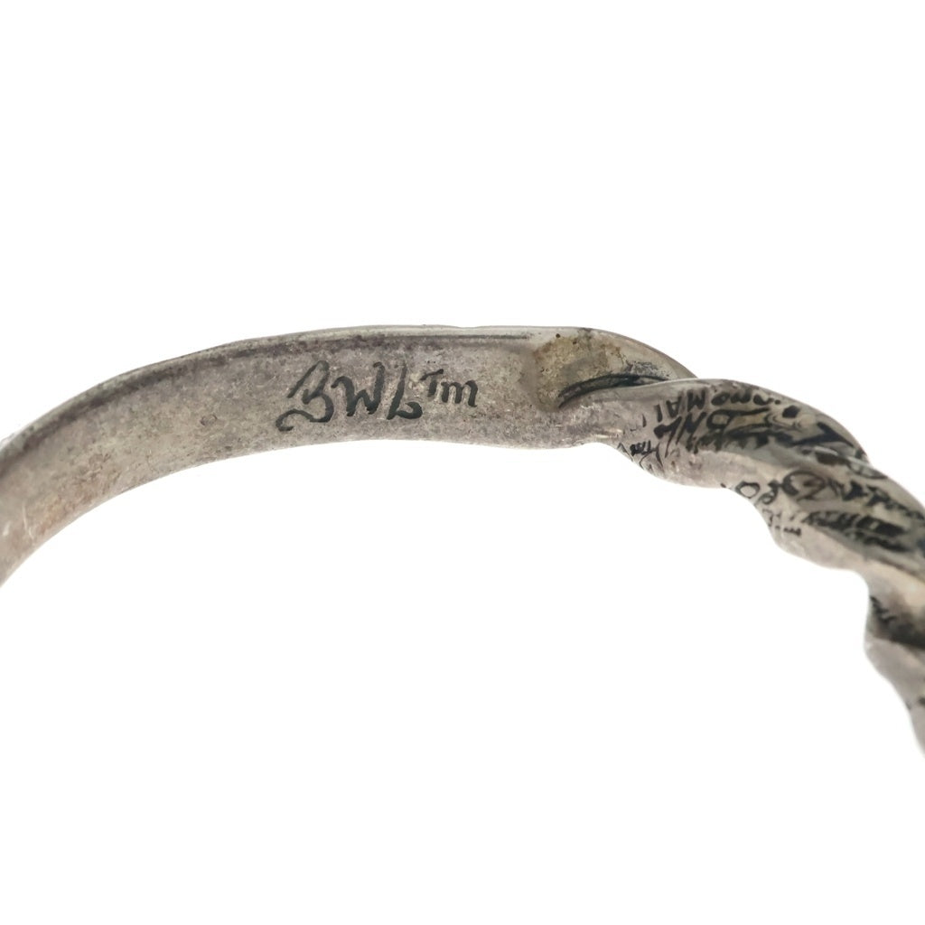 Bill Wall Leather/BWL(ビルウォールレザー) Graffiti Square Twist Bangle グラフィティ スクエア ツイスト バングル シルバー