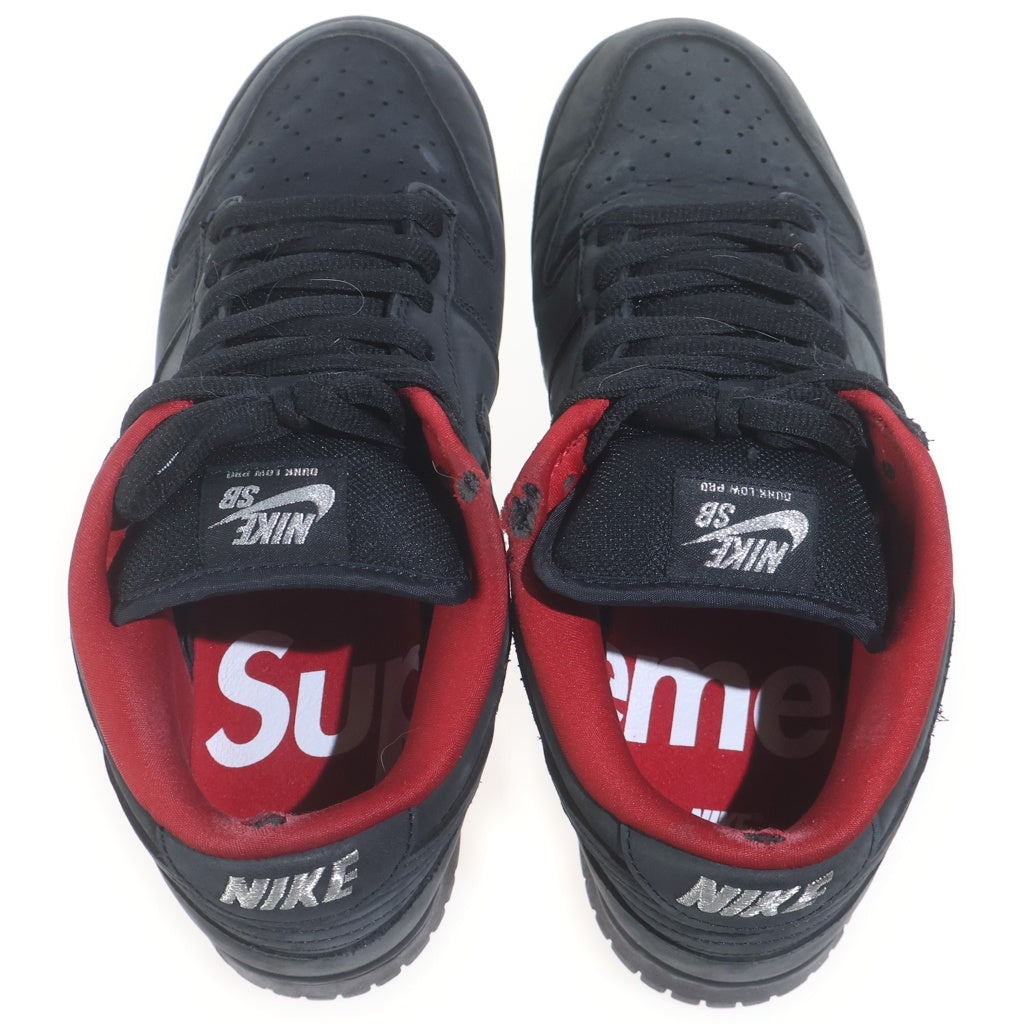 NIKE SB(ナイキエスビー) 25AW ×Supreme Dunk Low OG QS シュプリーム ダンク ロー ブラック US9/27cm HQ8487-001