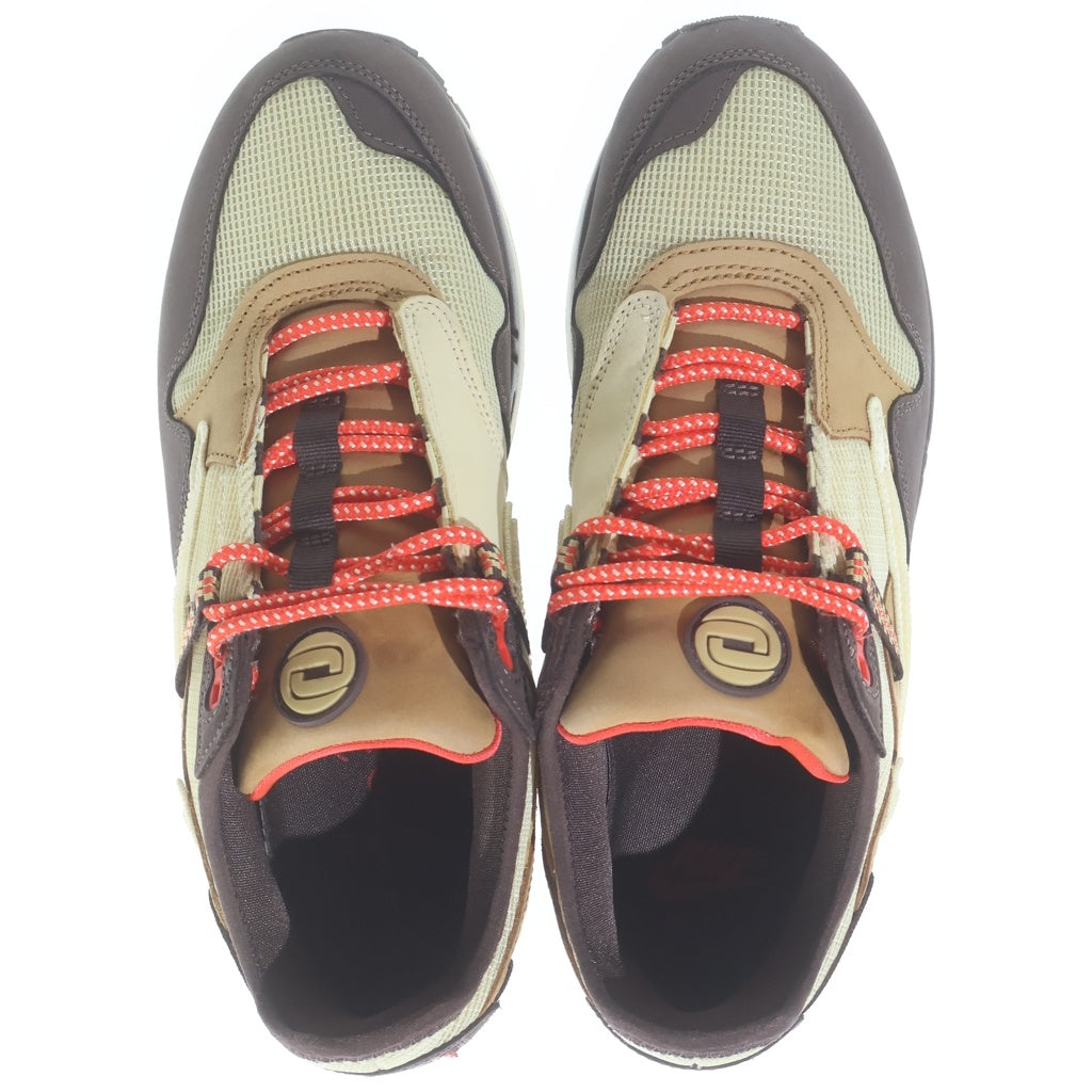 NIKE(ナイキ) ×TRAVIS SCOTT AIR MAX 1 CACT.US BROWN トラヴィススコット エアマックス1 ローカットスニーカー ベージュ/ブラウン US9/27cm DO9392-200