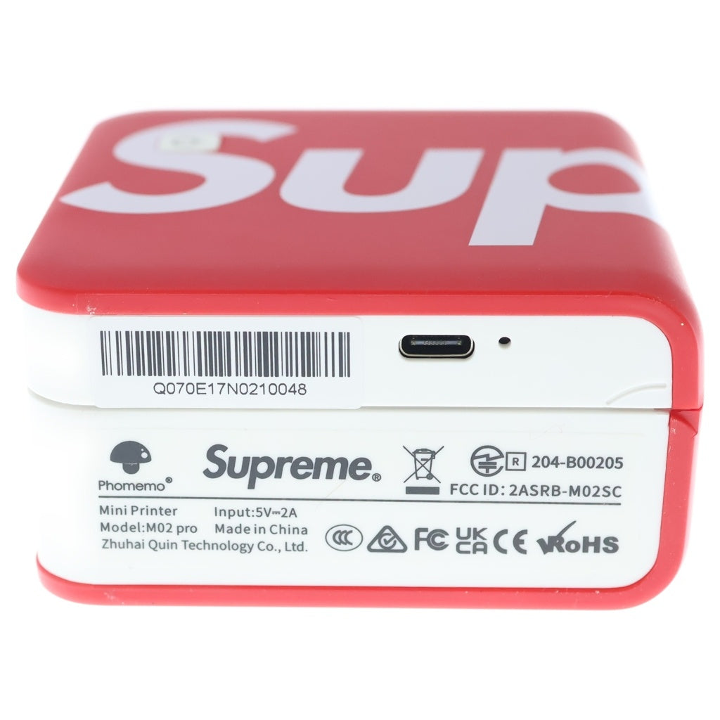 SUPREME(シュプリーム) 21AW ×Phomemo Pocket Printer フォメモ ポケットプリンター レッド