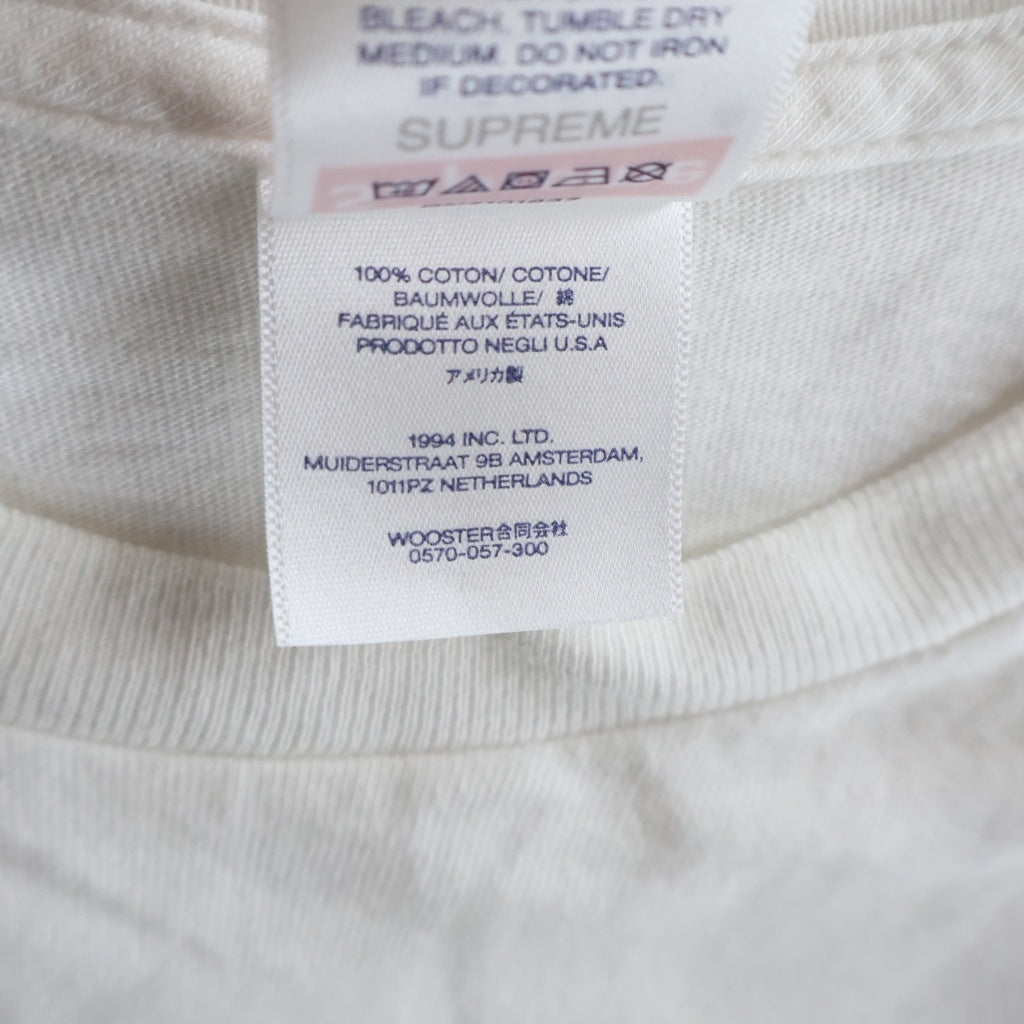 SUPREME(シュプリーム) 24SS Standard Tee スタンダード フロントプリント 半袖Tシャツ カットソー ホワイト