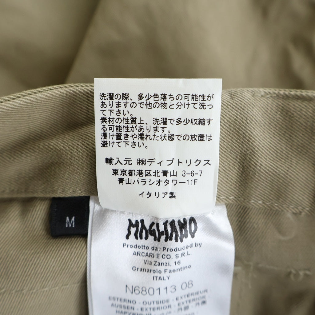 MAGLIANO(マリアーノ) 22SS 2タック ショーツ ハーフパンツ ベージュ MAGLIANOー22SSー8