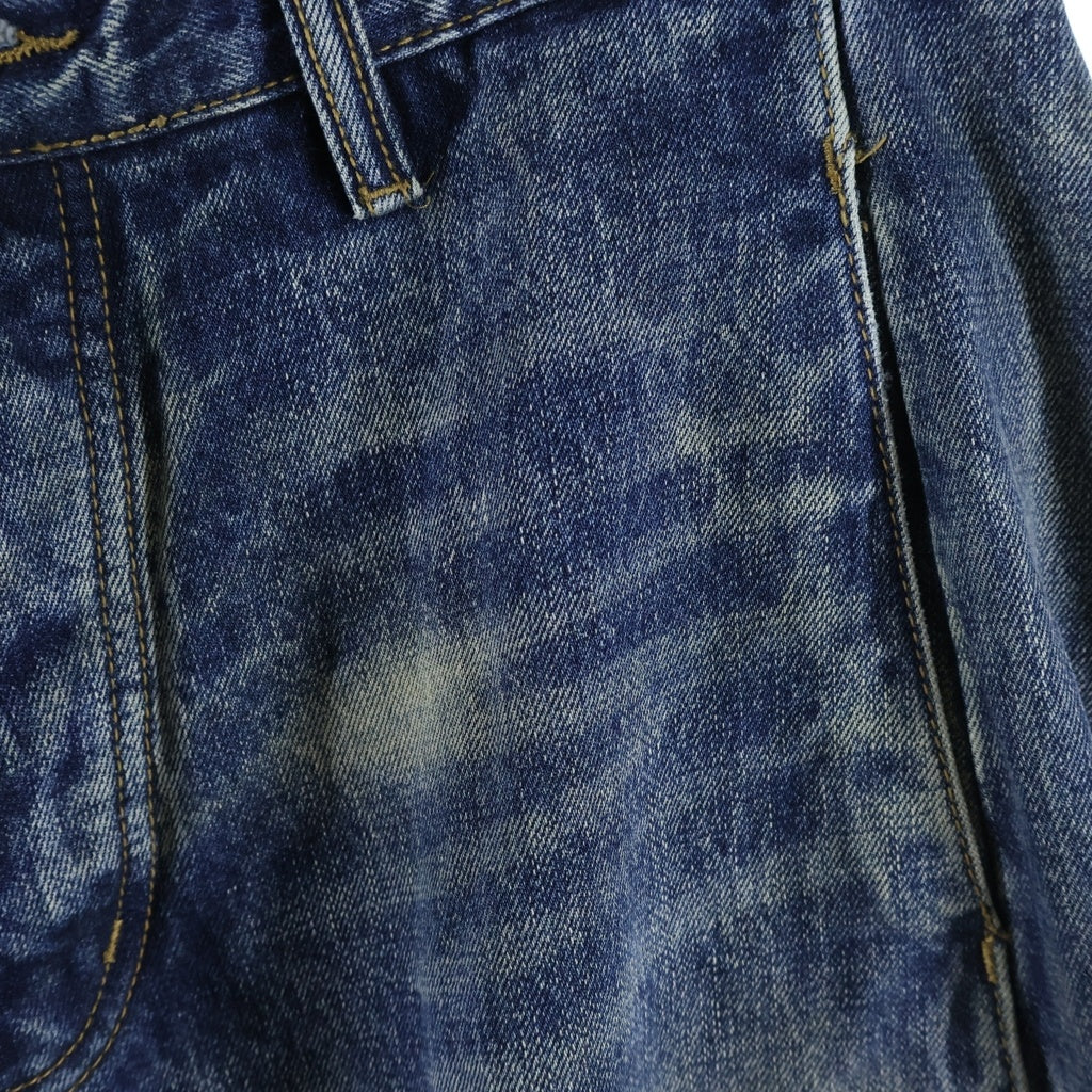VALABASAS(ヴァラバサス) HENCE BAGGY DENIM PANT バギーデニムパンツ インディゴ