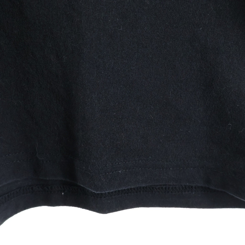 NO BRAND(ノーブランド) EXODUS(エクソダス) DOG SHIT T SHIRT ドッグシット フロントプリント 半袖Tシャツ カットソー ブラック