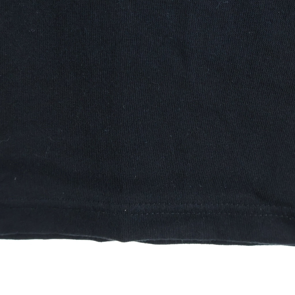 NO BRAND(ノーブランド) EXODUS(エクソダス) TATTOO STUDIO LIFE T SHIRT タトゥースタジオライフ フロントプリント 半袖Tシャツ カットソー ブラック