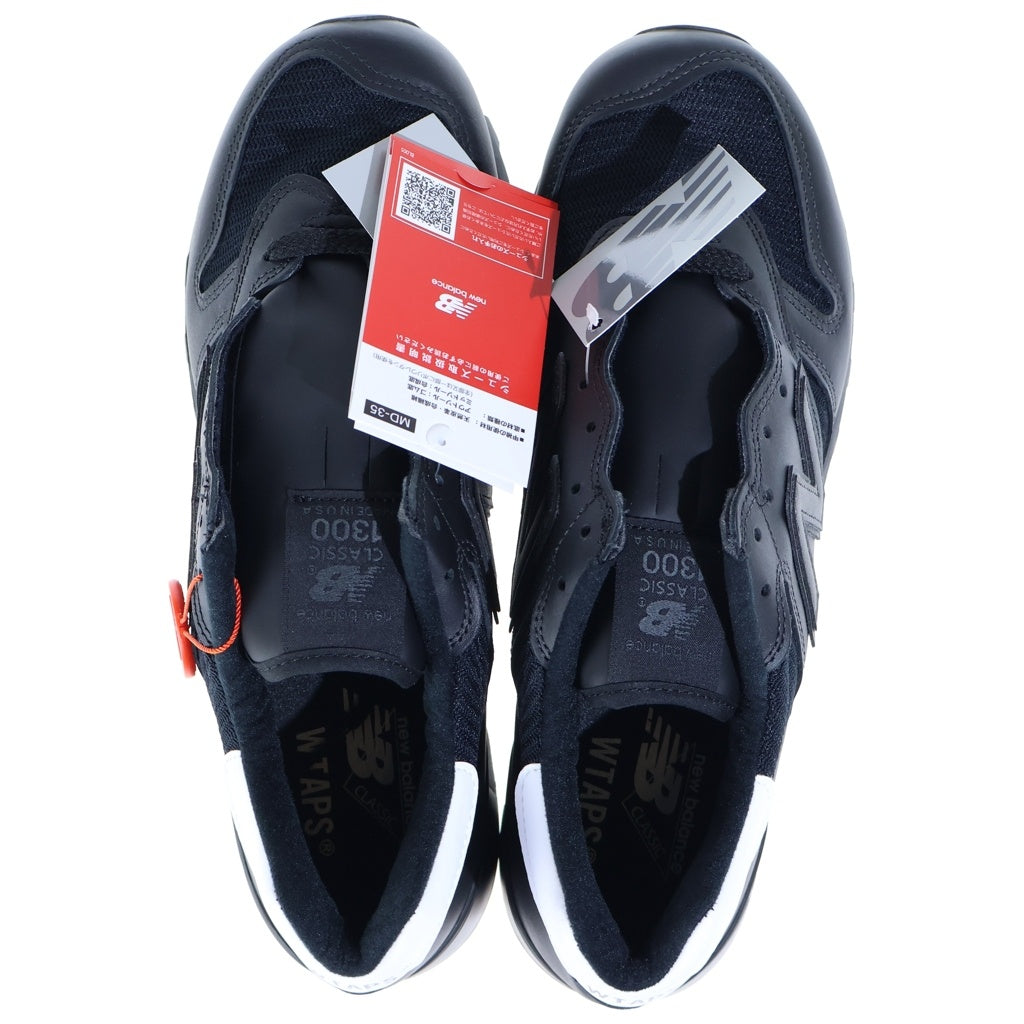 New Balance(ニューバランス) ×WTAPS U1300WT レザー ローカットスニーカー ブラック US9/27cm