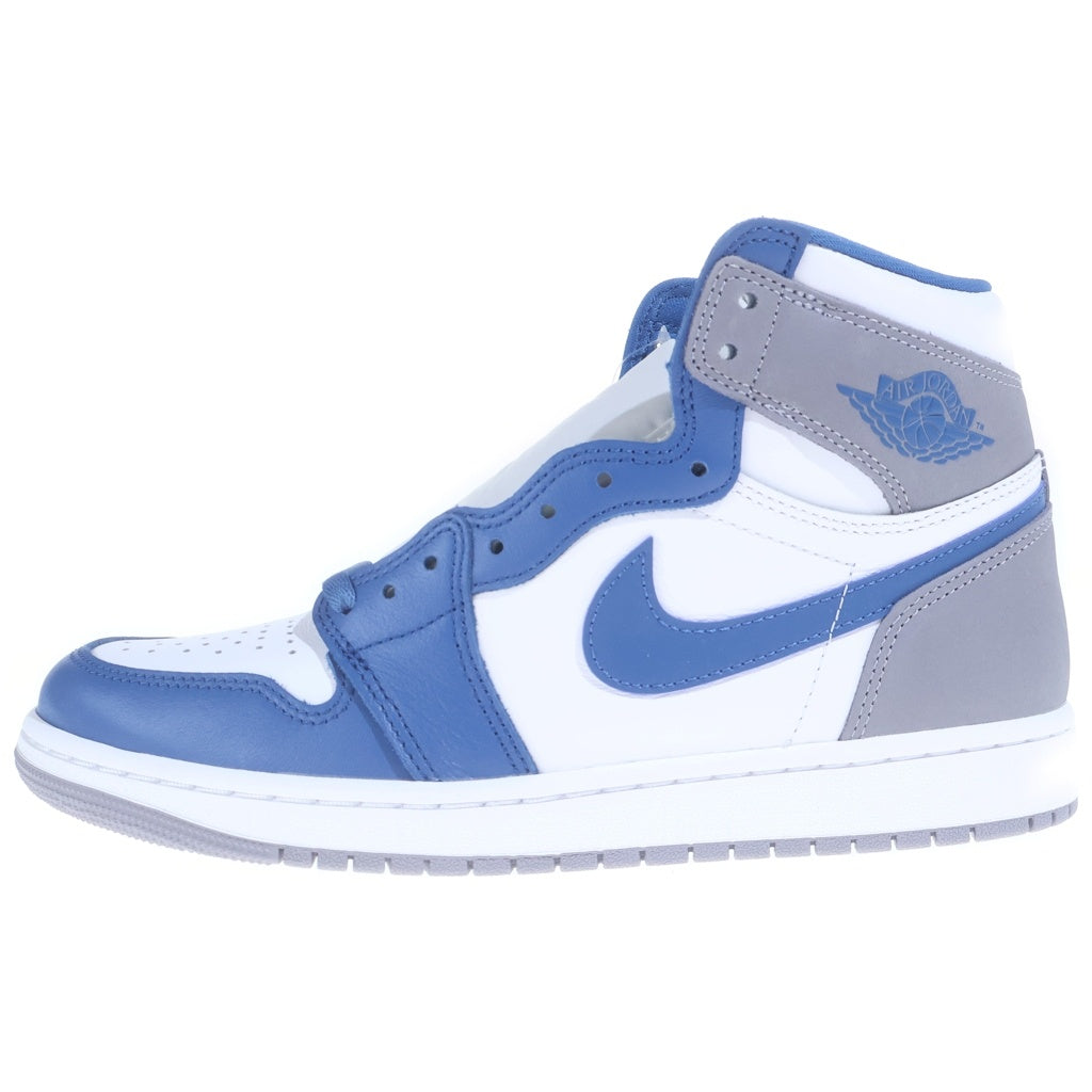 NIKE(ナイキ) AIR JORDAN1 RETRO HIGH OG エアジョーダン1 トゥルーブルー ハイカットスニーカー ブルー US9/27cm DZ5485-410