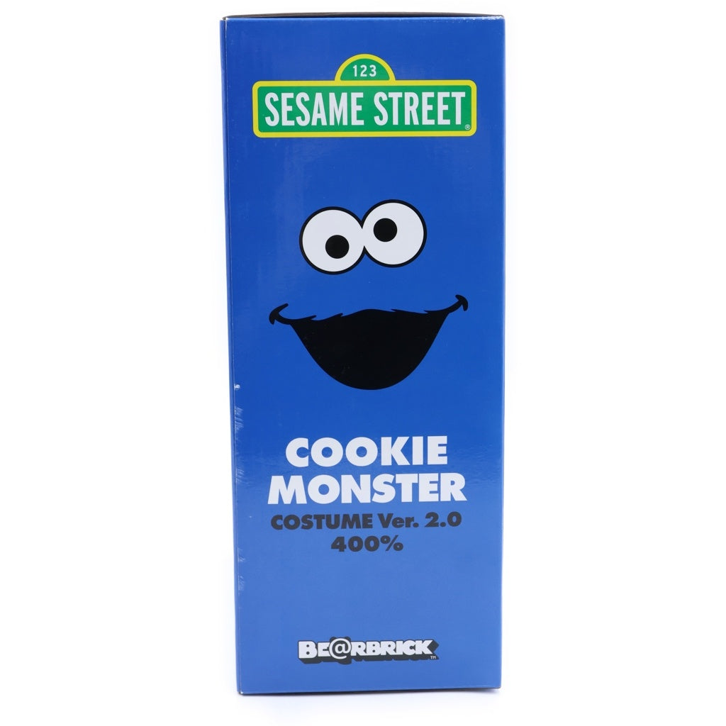 BE@RBRICK(ベアブリック) COOKIE MONSTER COSTUME Ver.2.0 クッキーモンスター コスチューム ボリューム2 400% フィギュア ブルー