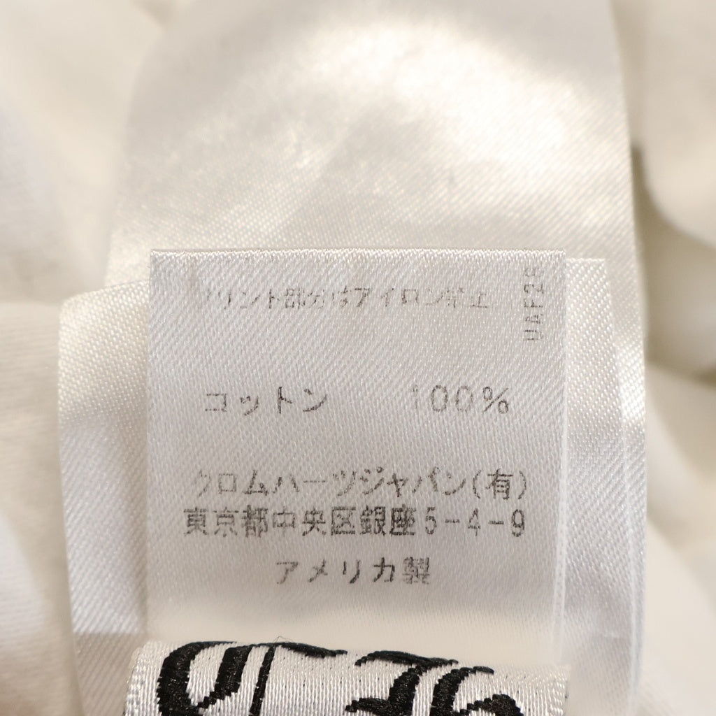 CHROME HEARTS(クロムハーツ) Back Arc Logo Print S/S T-shirt バックアーチロゴ USA プリント 半袖Tシャツ カットソー ホワイト