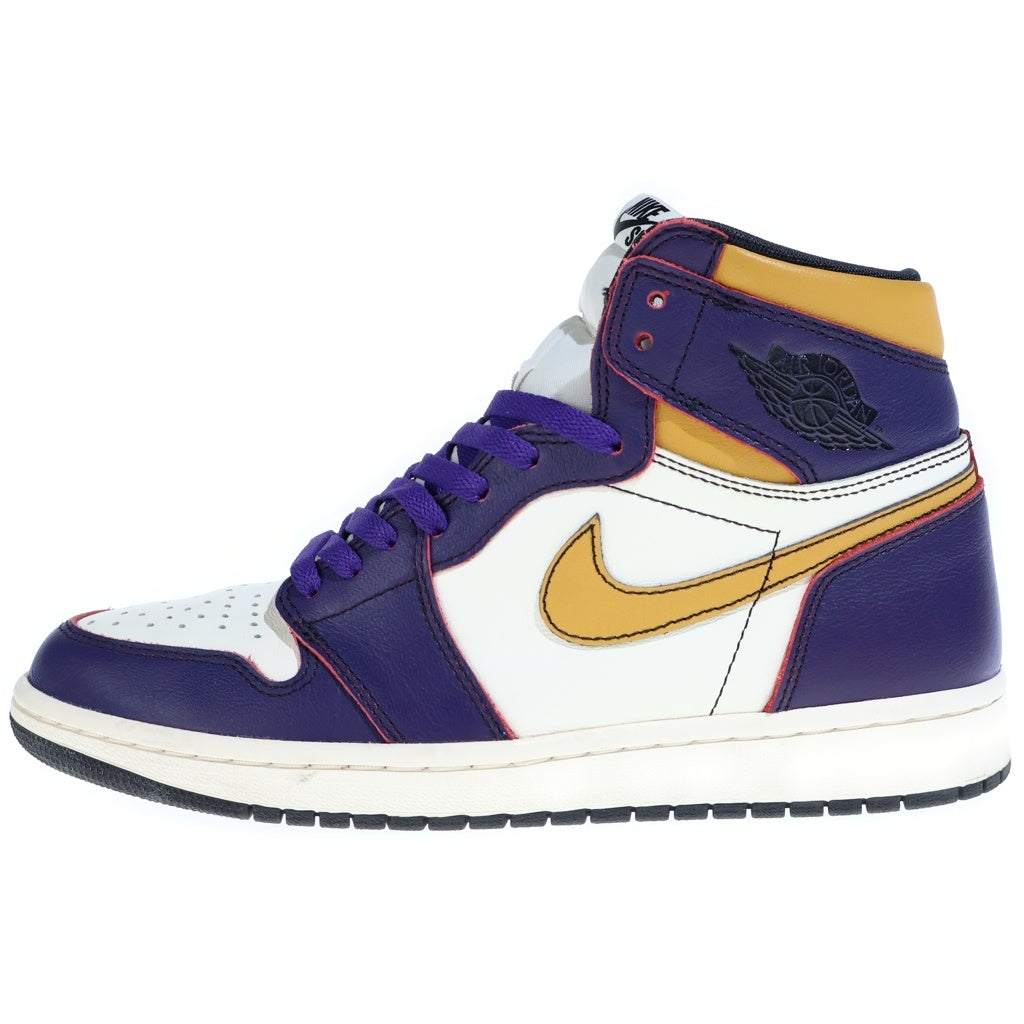 NIKE(ナイキ) AIR JORDAN 1 HIGH OG DEFIANT LA TO CHICAGO エアジョーダン1 ハイ オージー ディファイアントエルエートゥーシカゴ ハイカットスニーカー US9/27cm CD6578-507