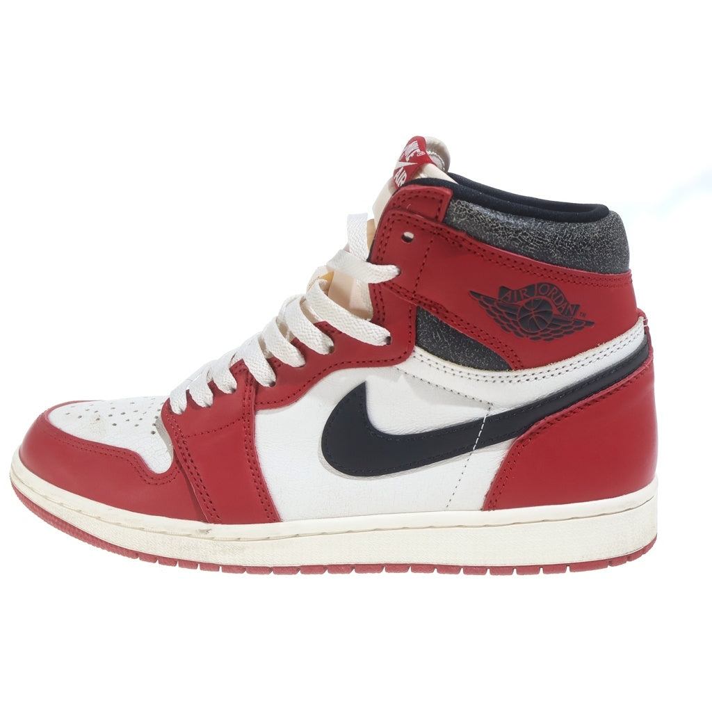 NIKE(ナイキ) AIR JORDAN 1 HIGH OG CHICAGO LOST&FOUND エアジョーダン1 ハイ オージー シカゴ ロストアンドファウンド ハイカットスニーカー US9.5/27.5cm DZ5485-612