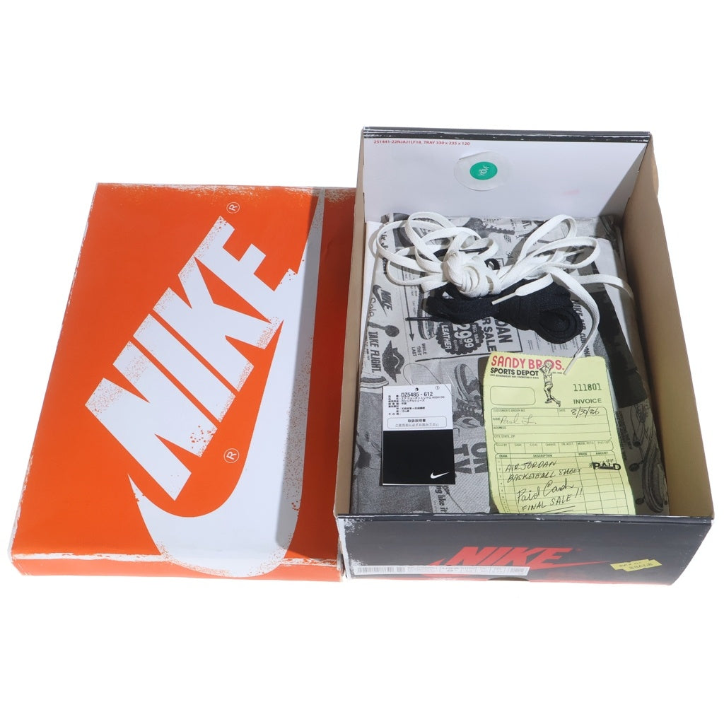 NIKE(ナイキ) AIR JORDAN 1 HIGH OG CHICAGO LOST&FOUND エアジョーダン1 ハイ オージー シカゴ ロストアンドファウンド ハイカットスニーカー US9.5/27.5cm DZ5485-612