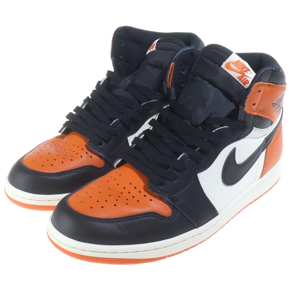 NIKE(ナイキ) AIR JORDAN 1 RETRO HIGH OG SHATTERED BACKBOARD エアジョーダン1 レトロ ハイ オージー ハイカットスニーカー US10/28cm DZ5485-008