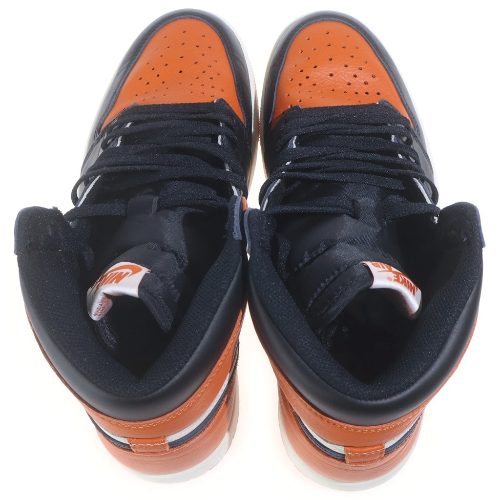 NIKE(ナイキ) AIR JORDAN 1 RETRO HIGH OG SHATTERED BACKBOARD エアジョーダン1 レトロ ハイ オージー ハイカットスニーカー US10/28cm DZ5485-008