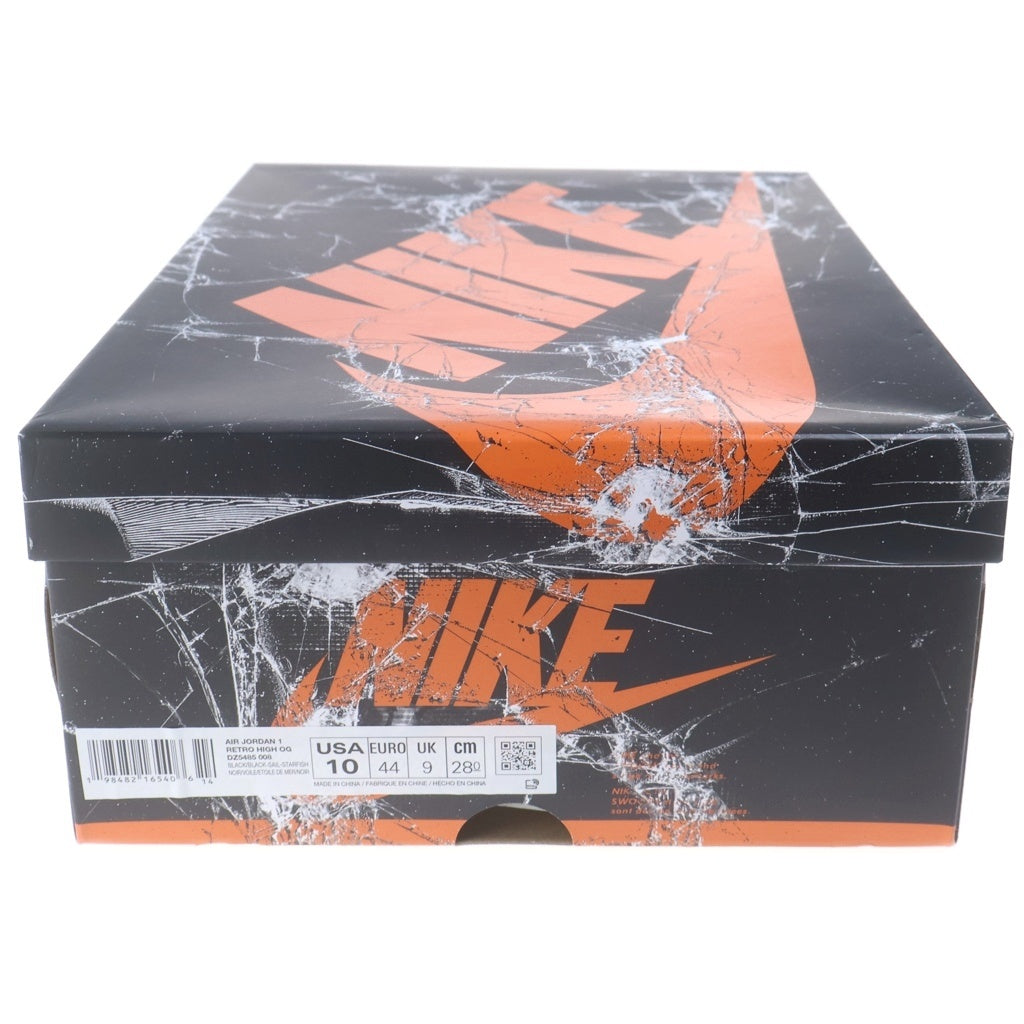NIKE(ナイキ) AIR JORDAN 1 RETRO HIGH OG SHATTERED BACKBOARD エアジョーダン1 レトロ ハイ オージー ハイカットスニーカー US10/28cm DZ5485-008