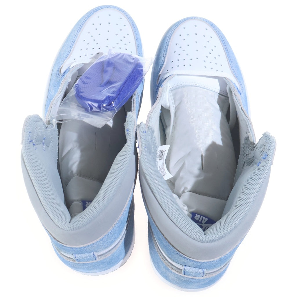 NIKE(ナイキ) AIR JORDAN 1 HIGH OG HYPER ROYAL エアジョーダン1 ハイ オージー ハイパーロイヤル ハイカットスニーカー ライトブルー/ホワイト US10/28cm 555088-402