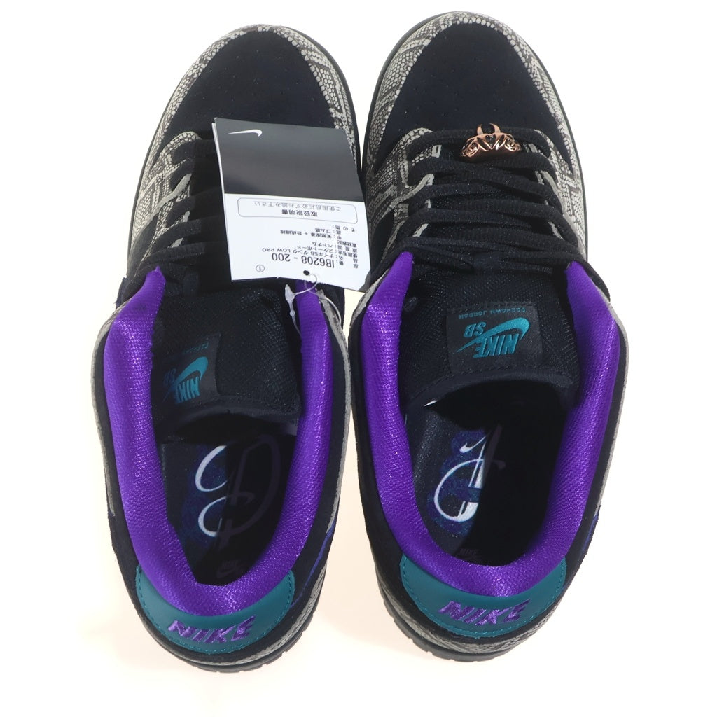 NIKE(ナイキ) ×DASHAWN JORDAN DUNK LOW COPPERHEAD ダショーンジョーダン ダンク コッパーヘッド スネークスキン ローカットスニーカー US10/28cm IB6208-200